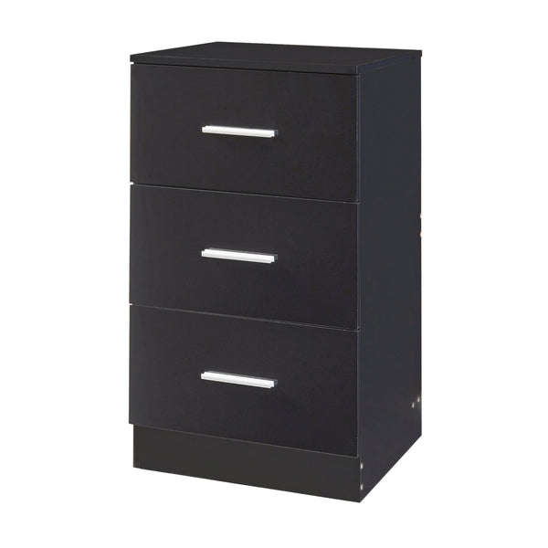 Comodino Aurdal Singolare o in Set da 2 con 3 Cassetti - Vari Colori [en.casa] 