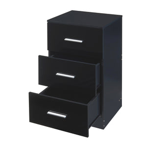 Comodino Aurdal Singolare o in Set da 2 con 3 Cassetti - Vari Colori [en.casa] 