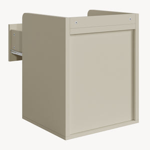 Comodino Nand con Cassetto e Vano Aperto 55x49x39 [en.casa] 