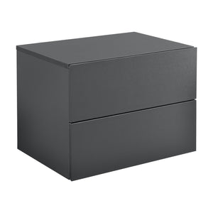 Comodino da Parete Ampfing con 2 Cassetti 40x29x30 cm [en.casa] 