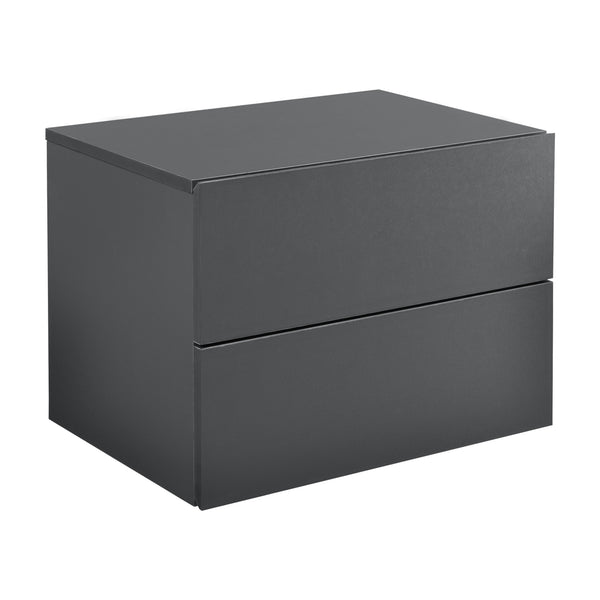 Comodino da Parete Ampfing con 2 Cassetti 40x29x30 cm [en.casa] 