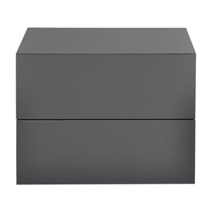 Comodino da Parete Ampfing con 2 Cassetti 40x29x30 cm [en.casa] 