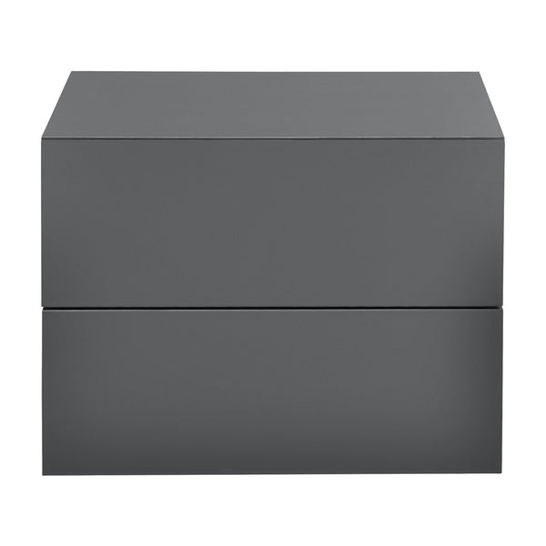 Comodino da Parete Ampfing con 2 Cassetti 40x29x30 cm [en.casa] 