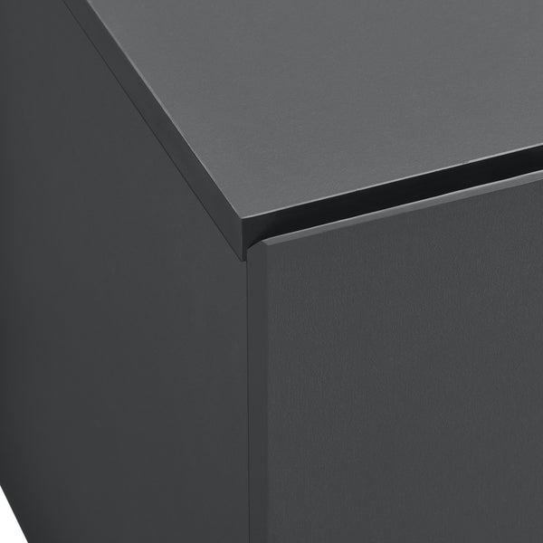 Comodino da Parete Ampfing con 2 Cassetti 40x29x30 cm [en.casa] 