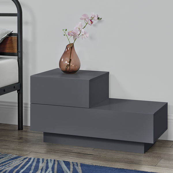 Beistelltisch Sebokeng Links 38x70x35 cm in versch. Farben en.casa