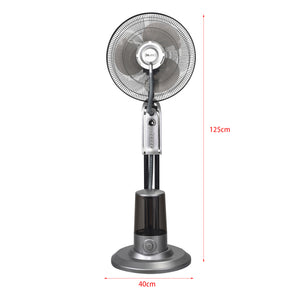 Ventilateur Humidificateur Ninove sur Pied 75 W Plastique plusieurs couleurs [in.tec]