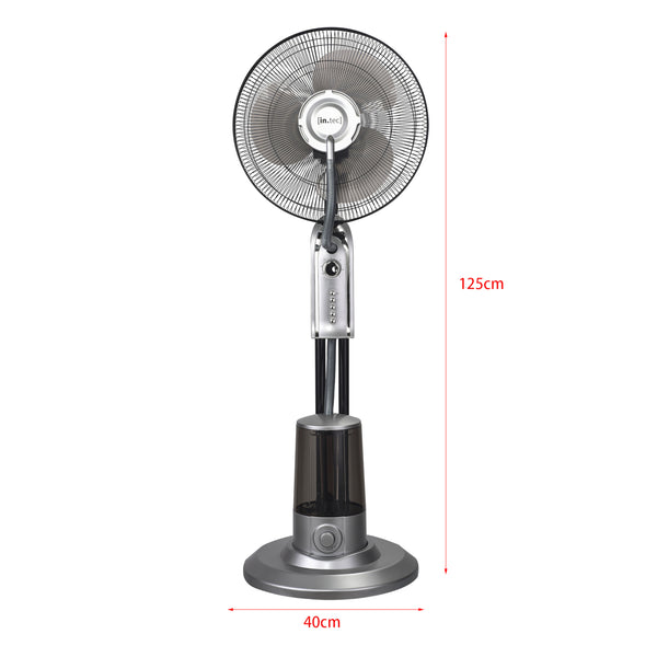 Ventilateur Humidificateur Ninove sur Pied 75 W Plastique plusieurs couleurs [in.tec]