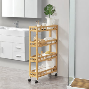Chariot Pyhäjoki 96 x 60 x 18 cm Naturel [en.casa] - premiumXL