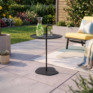 Outdoor-Metalltisch Calimera 57 x Ø38 cm [casa.pro]