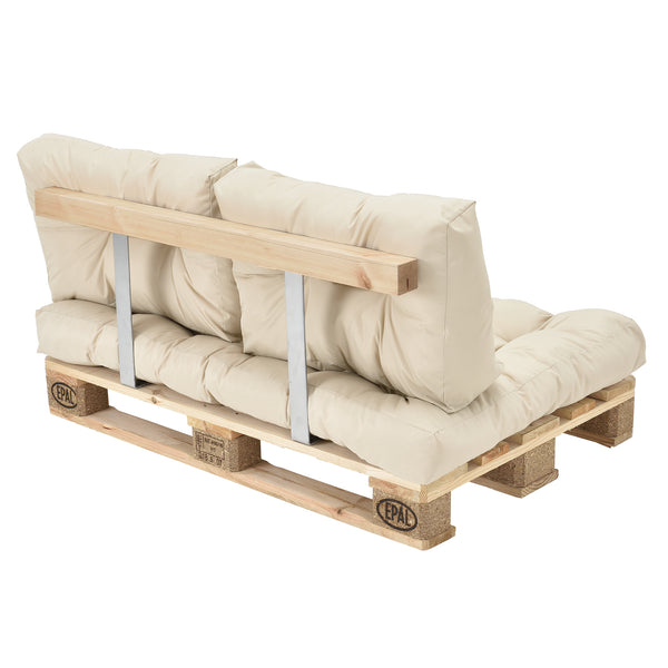 Cuscino per Mobili Pallet Bancali EPAL Divano Panca da Giardino [en.casa]