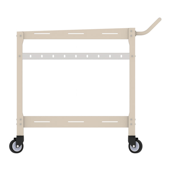 Chariot de service d’extérieur Bard acier 72 x 77 x 38 cm casa.pro