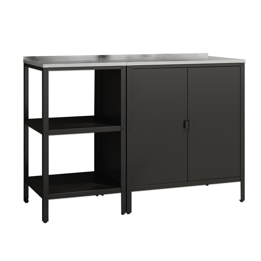 Outdoorset Bolognano Standregal und Schrank [casa.pro]