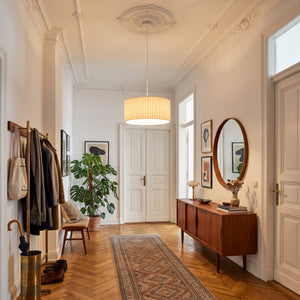 Lampada a sospensione Kupimi Ø45 cm Beige [lux.pro]