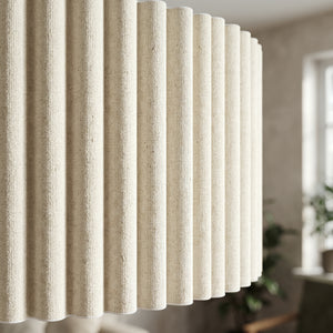 Lampada a sospensione Kupimi Ø45 cm Beige [lux.pro]