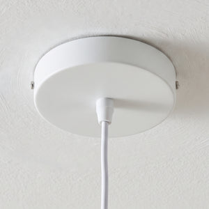 Lampada a sospensione Kupimi Ø45 cm Beige [lux.pro]