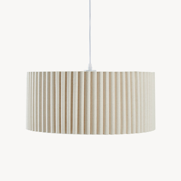 Lampada a sospensione Kupimi Ø45 cm Beige [lux.pro]