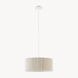 Lampada a sospensione Kupimi Ø45 cm Beige [lux.pro]