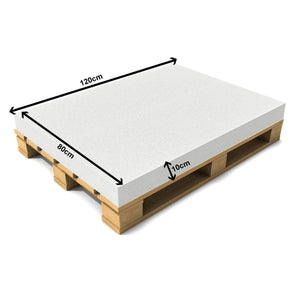 Palettenkissenbezug Valencia 120x80x10 cm Dunkelgrau neu.haus