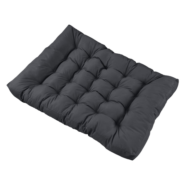 Set di Cuscini per Mobili in Pallet / Bancale EPAL Composti di 3 Cuscini di Seduta e 5 Cuscini Schienali - Impermeabili, Trapuntati, Imbottiti - Vari Colori