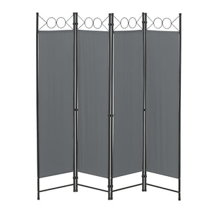 Divisorio Saragossa 4 - pezzi 160x171 cm vari colori en.casa - premiumXL