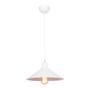 Suspension Hinckley en plastique hauteur 62 cm E27 [lux.pro]