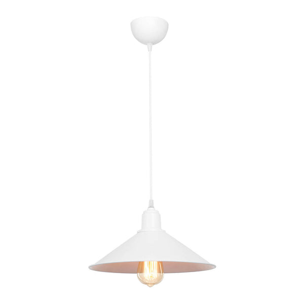 Suspension Hinckley en plastique hauteur 62 cm E27 [lux.pro]