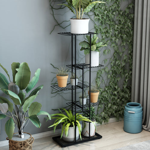 Étagère à plantes Beek avec 4 étagères [en.casa] - premiumXL