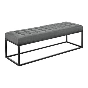 Panca per Interni Salta Ottomana Imbottita Trapuntata 120x40x38 cm pro.tec