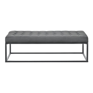 Panca per Interni Salta Ottomana Imbottita Trapuntata 120x40x38 cm pro.tec