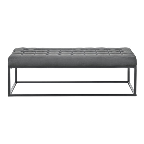 Panca per Interni Salta Ottomana Imbottita Trapuntata 120x40x38 cm pro.tec