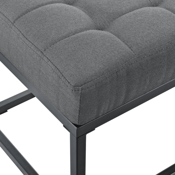 Panca per Interni Salta Ottomana Imbottita Trapuntata 120x40x38 cm pro.tec
