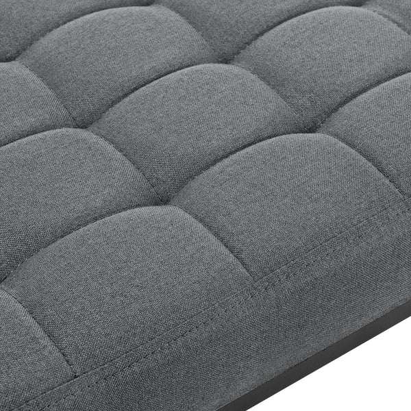 Panca per Interni Salta Ottomana Imbottita Trapuntata 120x40x38 cm pro.tec