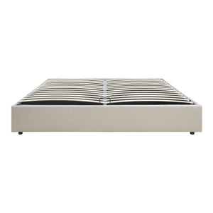 Lit coffre Nola avec matelas [en.casa]