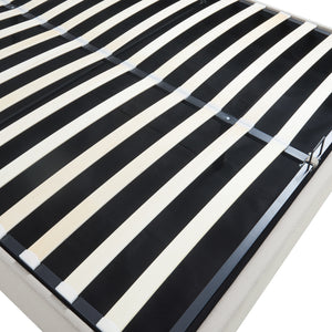 Lit coffre Nola avec matelas [en.casa]