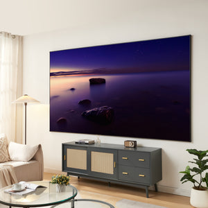 Projektionsleinwand Väkhoga 16:9 wandhängend [en.casa]