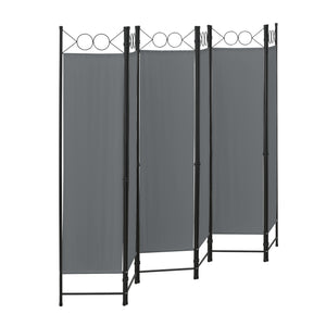 Raumteiler Saragossa 6-teilig 240x171 cm versch. Farben en.casa