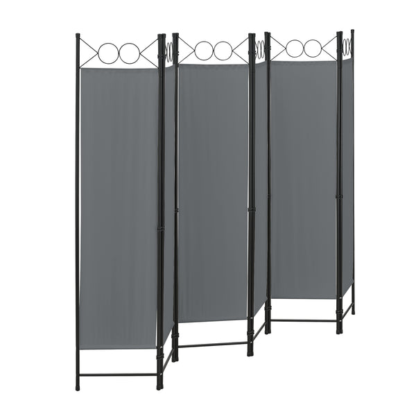 Raumteiler Saragossa 6-teilig 240x171 cm versch. Farben en.casa