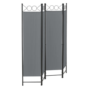 Paravento Pieghevole Saragossa in 4 Pannelli Parete Divisoria 171 x 160 cm [en.casa]

