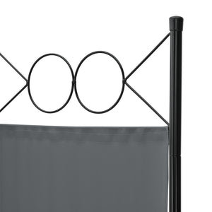 Paravento Pieghevole Saragossa in 4 Pannelli Parete Divisoria 171 x 160 cm [en.casa]

