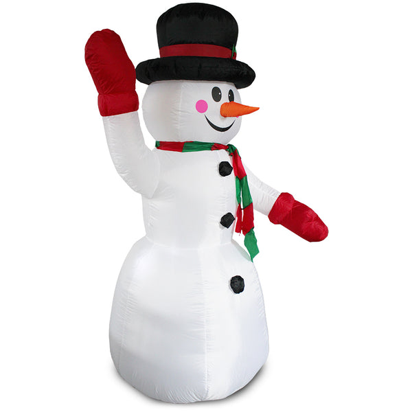 Riesige Aufblasbare Weihnachtsfiguren mit LED-Beleuchtung [en.casa]