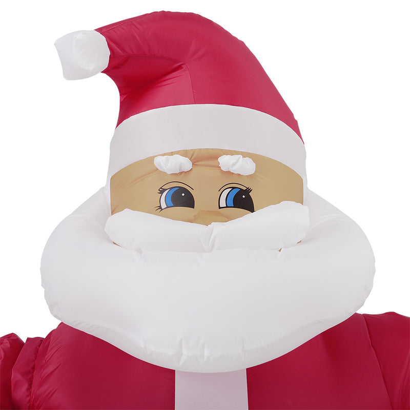 Maßskizze Riesige Aufblasbare Weihnachtsfiguren mit LED-Beleuchtung [en.casa]