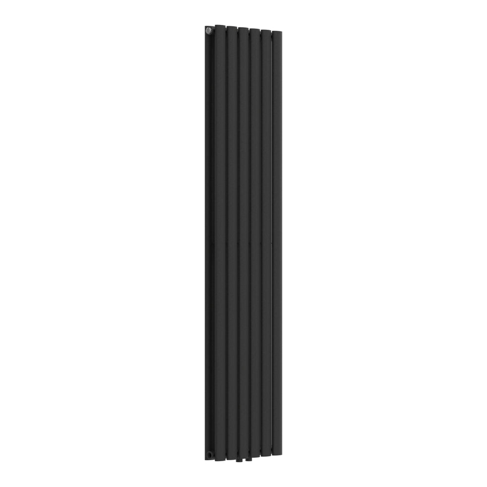 Design Röhrenheizkörper Nore Schwarz 160x36cm Doppellagig 1198W [neu.haus]