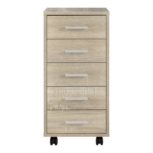 Rollcontainer Stockholm 63x33x38 cm mit 5 Schubladen in versch. Farben en.casa