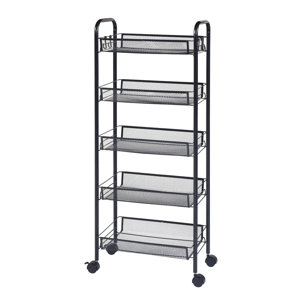 Chariot Tromsø noir en différentes versions [en.casa] - premiumXL