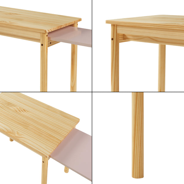 Kindertisch Skellefteå 60x38x52 cm [en.casa]