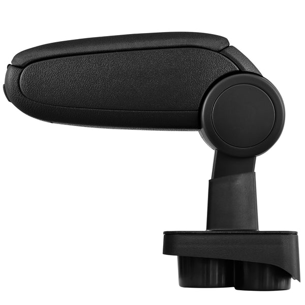 [pro.tec] Bracciolo - con vano portaoggetti - imbottito - nero - per Skoda Fabia 1 (Typ 6Y,  1999-2007)