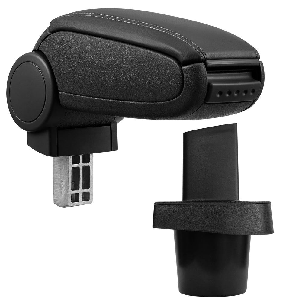 Accoudoir central Toyota Yaris à partir de 2006 avec compartiment de rangement rembourré noir pro.tec - premiumXL