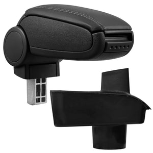 Mittelarmlehne Ford Fiesta MK7 ab 2009 mit Staufach in versch. Ausführungen Schwarz pro.tec - premiumXL