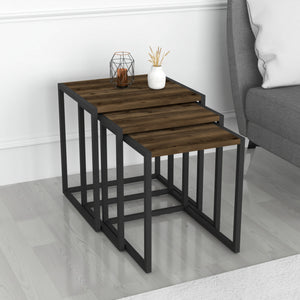 Table d’appoint Sunnfjord lot de 3 en différentes couleurs [en.casa] - premiumXL