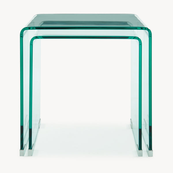 Ensemble de 2 tables gigognes Kariengem [en.casa]